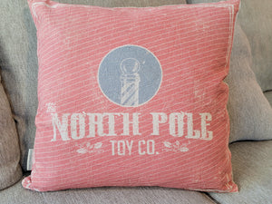 Vintage North Pole Pillowcase